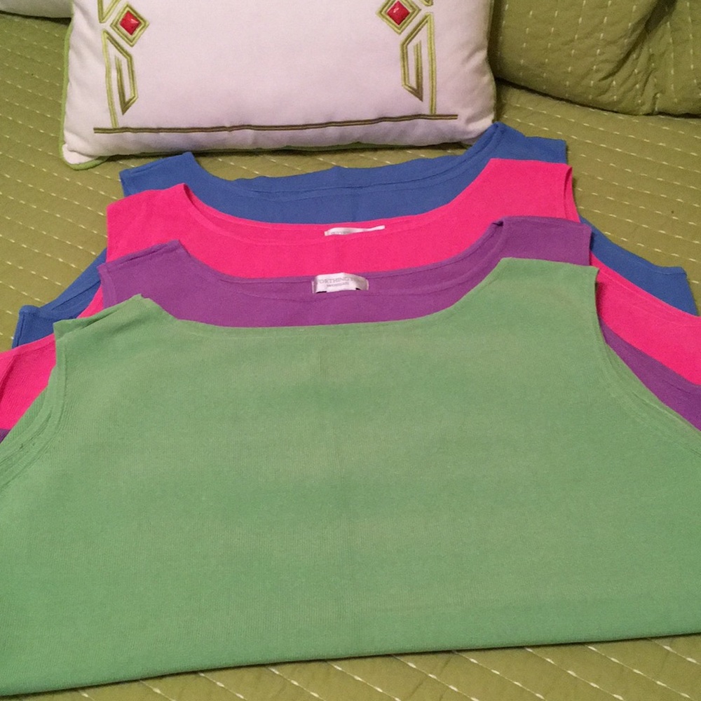 4 knit tank top soft new all 2x